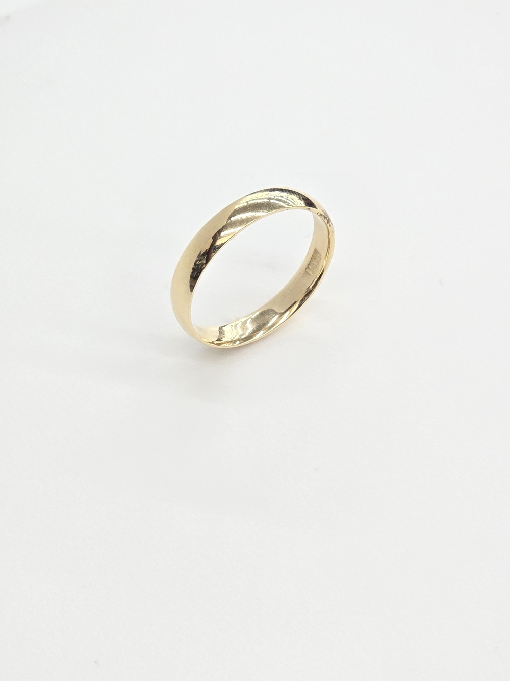 14k Real Gold Wedding Band Ring